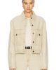 KHAITE KHAITE Tomer Collared Denim Jacket - 1
