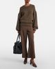 Khaite Khaite Walter cropped virgin wool flared pants - 2