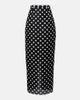Khaite Khaite Winton polka-dot high-rise silk maxi skirt - 1