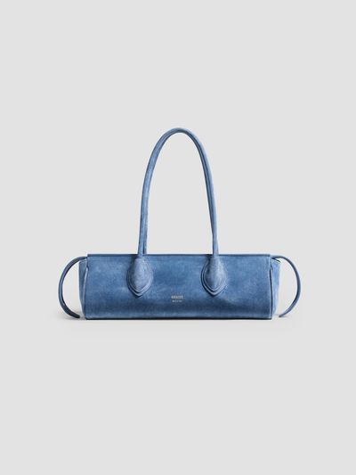 Khaite Khaite Women's Donna Soft Suede East West Top Handle Bag