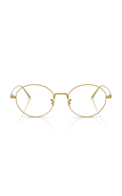 Khaite Khaite x Oliver Peoples 1994C RoundFrame Metal Glasses