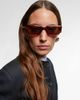 Khaite Khaite x Oliver Peoples rectangular sunglasses - 6