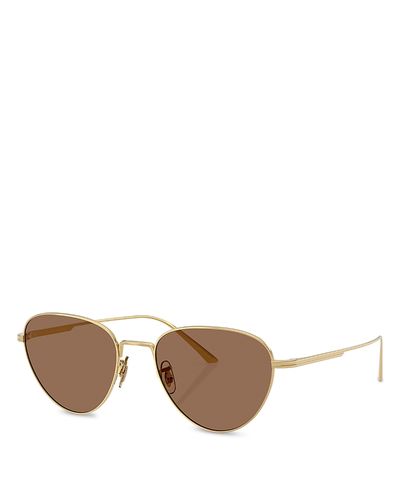 Khaite Khaite X Oliver Peoples Cat Eye Sunglasses, 52mm