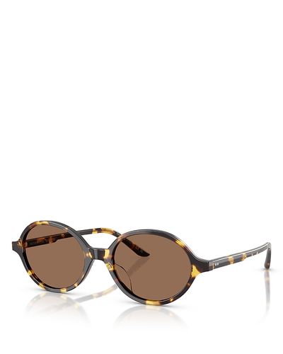 Khaite Khaite x Oliver Peoples Oval Sunglasses, 54mm