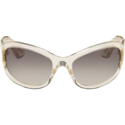 KHAITE KHAITE Yellow Oliver Peoples Edition 1967C Sunglasses