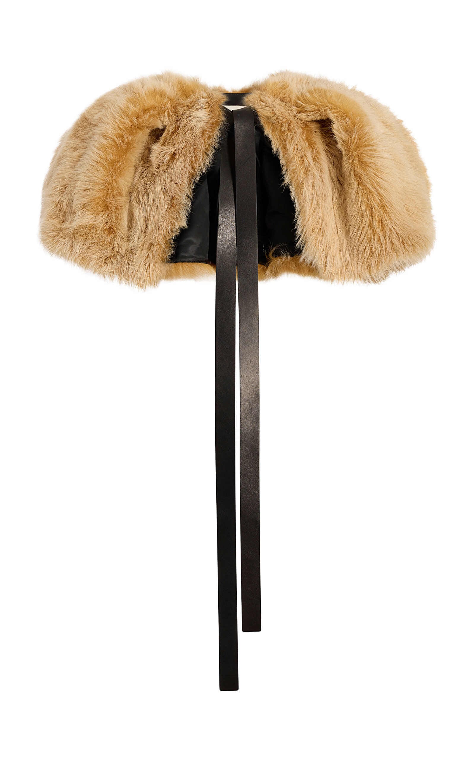 Khaite Khaite Zizi Shearling Cape