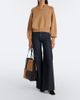 Khaite Khaite Zoe Medium shearling paneled tote bag - 5