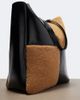 Khaite Khaite Zoe Medium shearling paneled tote bag - 6