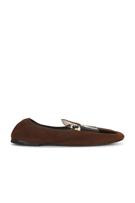 KHAITE KHAITE Zoe Patchwork Flat