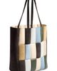 Khaite Khaite Zoe Patchwork Panel Suede & Leather Tote - 3