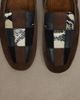 Khaite Khaite Zoe patchwork suede slip-on shoes - 6