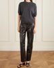 KHAITE Liria glossed-leather mules - 2