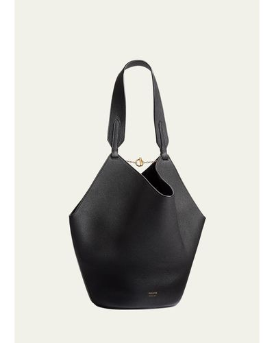 Khaite Lotus Small Calfskin Tote Bag