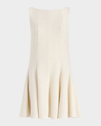 Khaite Mags Paneled Boucle Mini Dress
