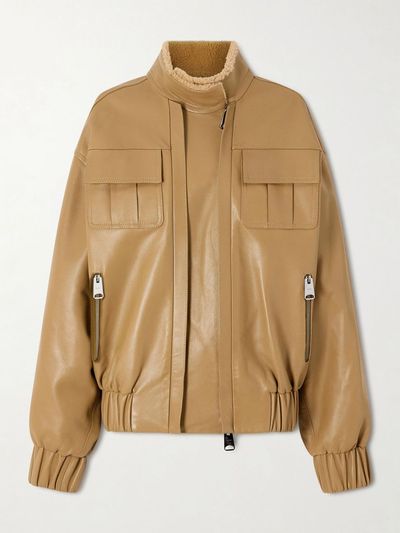 KHAITE Malone shearling bomber jacket