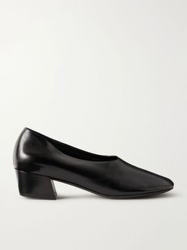 KHAITE Marcy leather pumps