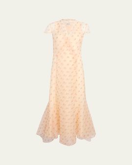 open lace back dress Kiata Maxi Dress main image 1