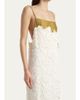 Khaite Nevis Sleeveless Lace & Satin Backless Maxi Dress - 5