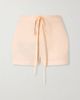 KHAITE Robbie cotton-poplin shorts - 1