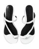 Khaite Women's Aimee Leather Flat Sandals - 3