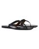 Khaite Women's Archer Leather Thong Sandals - 2