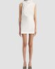 Khaite Women's Astor Draped Cotton Minidress - 2