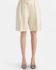 Khaite Women's Auggie Wool-Silk Shorts - 4