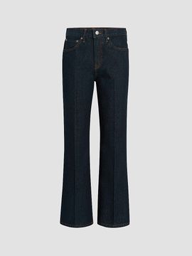 Khaite Women's Clara Cotton Bootcut Jeans