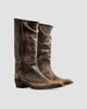 Khaite Women's Clive Brushed Leather Boots - 2