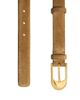 Khaite Women's Dome Suede Belt - 2