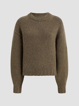 Khaite Women's Gemma Crewneck Cashmere Sweater