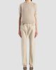Khaite Women's Golden Cashmere Short-Sleeve Sweater - 2