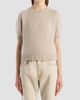 Khaite Women's Golden Cashmere Short-Sleeve Sweater - 3
