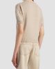 Khaite Women's Golden Cashmere Short-Sleeve Sweater - 4