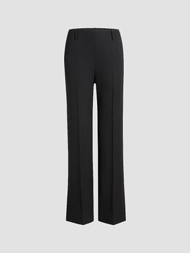 Khaite Women's Grenare Creased Wool Pants