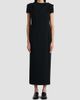 Khaite Women's Iryl Draped Open-Back Midi Dress - 4