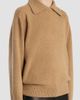 Khaite Women's Jackson Wool-Cashmere Spread-Collar Sweater - 5