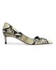 Khaite Women's Jett 45MM Snakeskin Leather d'Orsay Pumps - 1