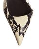 Khaite Women's Jett 45MM Snakeskin Leather d'Orsay Pumps - 4