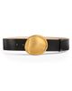 Khaite Women's Keefe Sculptural Leather Belt - 1