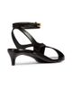 Khaite Women's Liria 35MM Leather Ankle Strap Sandals - 3