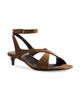 Khaite Women's Liria 35MM Suede Ankle Strap Sandals - 2