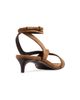 Khaite Women's Liria 35MM Suede Ankle Strap Sandals - 3