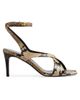 Khaite Women's Liria 75MM Snake-Embossed Leather Ankle Strap Sandals - 1