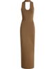 Khaite Women's Mahi Halter Knit Maxi Dress - 1