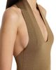 Khaite Women's Mahi Halter Knit Maxi Dress - 5