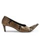 Khaite Women's Marlene 50MM Snake-Embossed Leather Pumps - 3