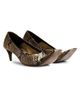 Khaite Women's Marlene 50MM Snake-Embossed Leather Pumps - 5