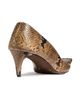 Khaite Women's Marlene 50MM Snake-Embossed Leather Pumps - 6