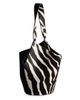 Khaite Women's Mini Lotus Zebra-Print & Leather Tote Bag - 4